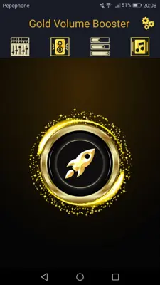 Gold Volume Booster android App screenshot 6