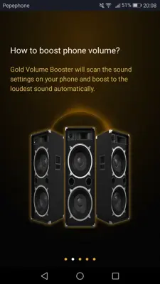 Gold Volume Booster android App screenshot 7